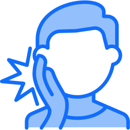 Tooth pain icon - Emergency dentist Hitchin